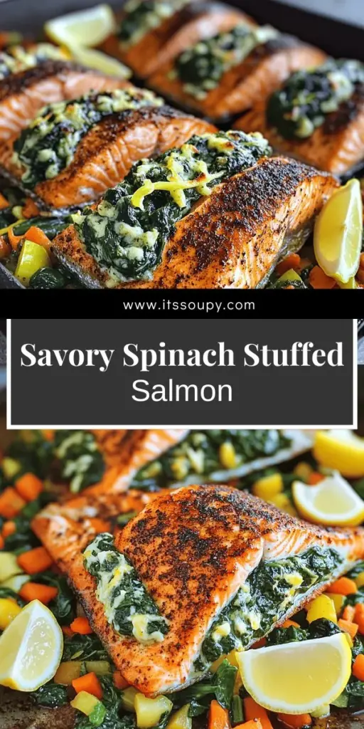 Elevate your dinner with this mouthwatering Blackened Salmon Stuffed with Spinach and Parmesan Cheese Delight! This easy and flavorful recipe combines tender salmon, creamy spinach, and sharp Parmesan for a dish that impresses. Perfect for both beginner cooks and seasoned chefs, find step-by-step instructions to create this healthy and delicious meal. Click to explore the full recipe and start cooking today!