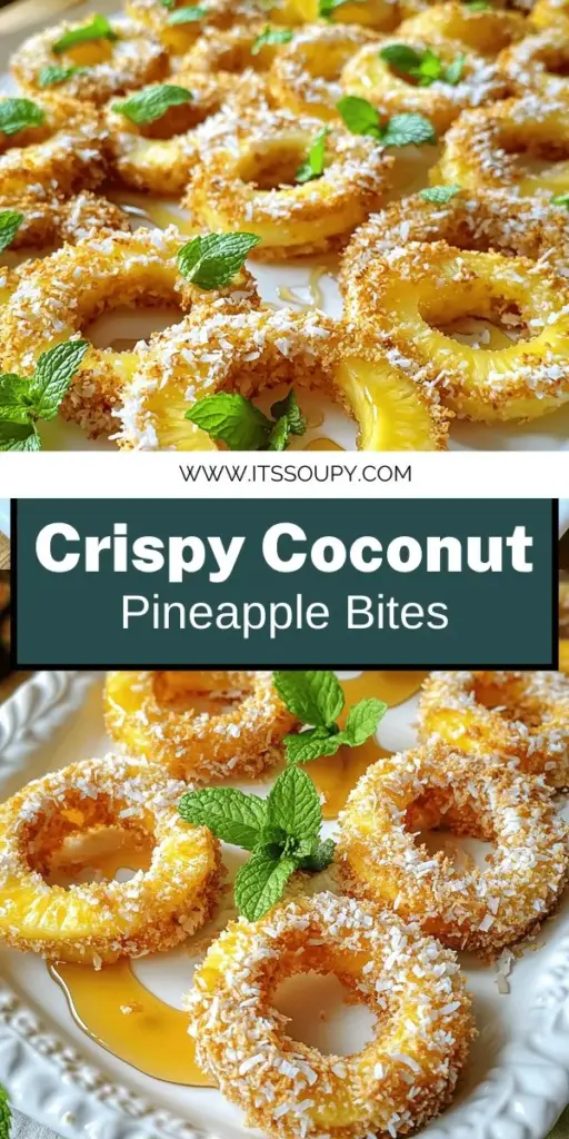 Take your dessert to the next level with this Fried Pineapple with Coconut Crust recipe! This delightful treat combines juicy, sweet pineapple with a crunchy coconut coating, perfect for any occasion. In just a few easy steps, you can create a mouthwatering dish that will impress your guests. Ready to make this delicious snack? Click through to discover the full recipe and tips for frying perfection! Enjoy the sweet crunch today!