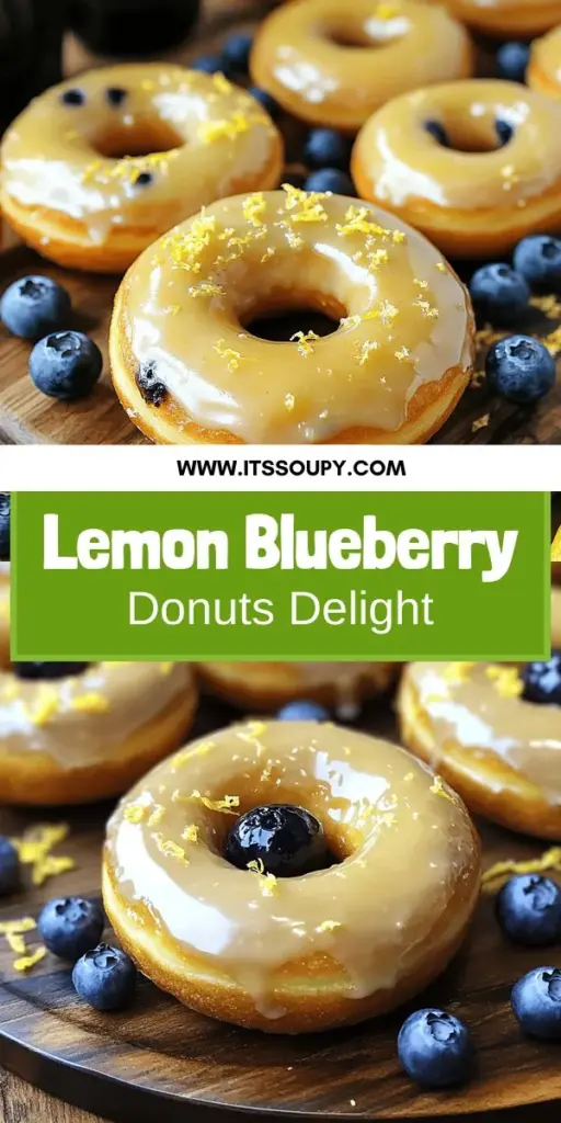 Indulge in a sweet and tangy treat with baked lemon blueberry donuts! This easy recipe combines fresh blueberries and zesty lemon for a delightful morning bite. Perfectly moist and packed with flavor, these donuts are a joy to create. With simple ingredients and straightforward steps, you’ll impress your loved ones with this delicious snack. Click through to explore the full recipe and bring a burst of sunshine to your kitchen today!
