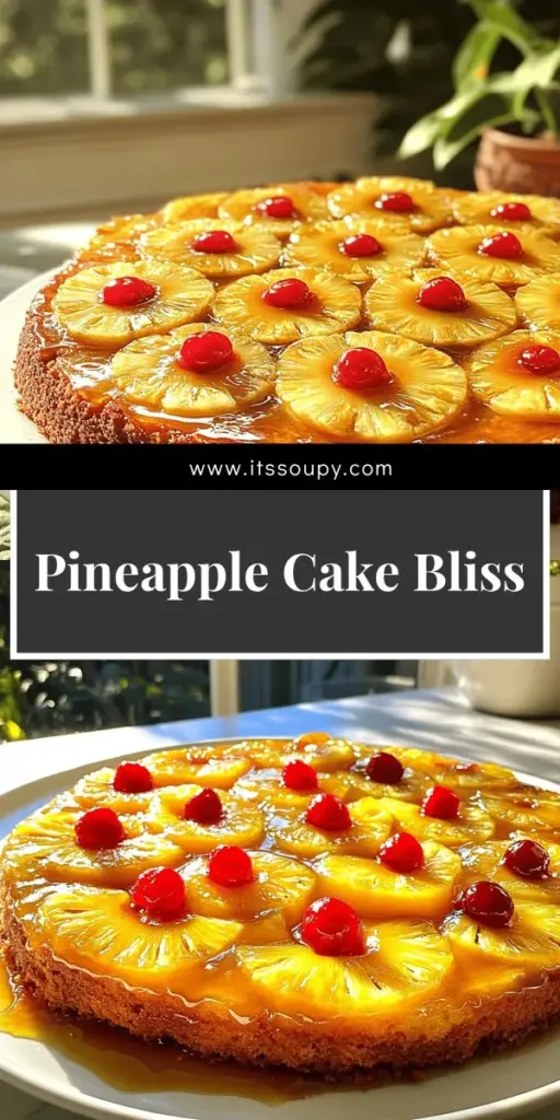 Impress your friends and family with a delightful Pineapple Upside-Down Cake that's both simple and delicious! This classic dessert features a juicy fruit topping and a fluffy cake that’s perfect for any occasion. Follow along with easy steps and helpful tips to achieve perfect results every time. Are you ready to bake? Click through to explore the full recipe and start creating this tropical treat today!