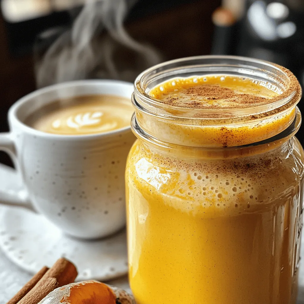 To make your own pumpkin spice creamer, you need these simple items. They are easy to find and add great flavor. Here’s what you will need: - 1 cup unsweetened almond milk (or your choice of milk) - 1/2 cup heavy cream (or coconut cream for a dairy-free option) - 1/4 cup pure maple syrup - 1/4 cup pumpkin puree - 1 tsp vanilla extract - 1 tsp ground cinnamon - 1/2 tsp ground nutmeg - 1/4 tsp ground ginger - 1/4 tsp salt These ingredients work together to create a rich and tasty creamer. The unsweetened almond milk gives a nice base. The heavy cream adds creaminess, or you can use coconut cream if you want it dairy-free. Pumpkin puree is the star of the show, bringing that fall flavor. The spices add warmth and depth, making each sip feel cozy. For the full recipe, follow the easy steps and enjoy your homemade treat! To start, gather your ingredients. You will need: - 1 cup unsweetened almond milk (or your choice of milk) - 1/2 cup heavy cream (or coconut cream for a dairy-free option) - 1/4 cup pure maple syrup - 1/4 cup pumpkin puree - 1 tsp vanilla extract - 1 tsp ground cinnamon - 1/2 tsp ground nutmeg - 1/4 tsp ground ginger - 1/4 tsp salt Begin by combining the almond milk and heavy cream in a medium saucepan. Heat this mixture over medium heat. Stir gently until it warms, but do not let it boil. Next, incorporate the pumpkin puree. Mix it in well so it blends smoothly with the milk and cream. Now, add the remaining ingredients: maple syrup, vanilla extract, ground cinnamon, ground nutmeg, ground ginger, and salt. Stir everything together. Heat for another 3 to 5 minutes, ensuring it's well mixed and warm. Once your mixture is heated, it's time to blend it. Pour the mixture into a blender. Blend on high for about 30 seconds. You want it smooth and frothy. If you don’t have a blender, you can use a whisk. Whisk vigorously until it combines nicely and gets a bit frothy. After blending, let the creamer cool slightly. Cooling is important before storing. Once it’s cool, transfer it to a glass jar or bottle. You can store this pumpkin spice creamer in the fridge for up to one week. Remember to shake well before each use, as it may separate while sitting. Enjoy this cozy treat in your coffee or tea! To get your pumpkin spice creamer just right, you can tweak the sweetness. Start with the maple syrup. Add more if you like it sweeter, or reduce it for a lighter taste. Taste as you go to find your perfect balance. For enhancing the spice flavor, use fresh spices if possible. Freshly ground nutmeg or cinnamon can make a big difference. You can also add a pinch more if you want a stronger spice kick. Just remember, a little goes a long way! To achieve a smooth and frothy texture, blend your creamer for about 30 seconds. This helps to mix all the ingredients well. If you prefer a thicker foam, blend a bit longer. To avoid separation, store your creamer in a sealed jar. Shake well before each use. The mixture may separate after sitting, but shaking it will bring it back together. You can also blend it again if you want that frothy texture restored. {{image_2}} To make this pumpkin spice creamer dairy-free, try different non-dairy milks. Almond milk is a great choice, but you can also use oat milk, soy milk, or cashew milk. Each type adds a unique taste. If you want to replace heavy cream, coconut cream works well. It gives a rich and creamy feel without dairy. You can add a fun twist to your creamer with chocolate. Just mix in a tablespoon of cocoa powder or some chocolate syrup. This adds a delightful flavor that many love. Another option is to use flavored syrups. Caramel or vanilla syrups can make your drink even sweeter and more exciting. As the seasons change, you can adjust your creamer too. For winter, try adding peppermint extract. This gives your drink a festive touch. In the fall, consider tweaking the spice blend. You can increase the cinnamon or nutmeg for a stronger autumn flavor. Feel free to experiment and find your perfect mix! Your homemade pumpkin spice creamer lasts about one week in the fridge. Store it in a sealed jar to keep it fresh. Always check for signs of spoilage before using. If you see any mold, or if it smells off, it's best to toss it out. A fresh taste is key to enjoying this creamy delight. Choose a clean glass jar for storage. Glass helps keep flavors intact. Avoid using plastic containers as they can absorb odors. Before each use, give the jar a good shake. This will help mix the ingredients, as they may separate over time. Enjoy your delicious creamer in your favorite coffee or tea! For the full recipe, refer back to the earlier sections. To make pumpkin spice creamer vegan, swap out the dairy. Use unsweetened almond milk or any plant-based milk you like. For the cream, try coconut cream instead of heavy cream. These swaps keep the rich flavor while staying dairy-free. Yes, you can freeze pumpkin spice creamer! Pour it into an ice cube tray or a freezer-safe jar. To thaw, place it in the fridge overnight. You can also microwave it for a few seconds. Stir well before you use it again. You can add pumpkin spice creamer to many drinks and recipes. It tastes great in coffee and lattes. You can also use it in chai tea or hot chocolate. Try adding it to pancakes or oatmeal for a seasonal twist. To change the sweetness, use more or less maple syrup. You can try other sweeteners like agave or honey. Taste as you go, so you find the right level for you. Pumpkin spice creamer can be healthy, depending on the ingredients. Almond milk and pumpkin puree provide nutrients. However, maple syrup adds sugar, so use it wisely. Enjoy in moderation for a tasty treat! In this post, we explored how to make homemade pumpkin spice creamer. We covered key ingredients like almond milk, pumpkin puree, and spices. I shared simple steps for preparation and tips for smooth blending. We also discussed variations for dairy-free options and seasonal flavors. By storing your creamer properly, you can enjoy it for weeks. Make this recipe your own by adjusting sweetness and flavors. With a few tweaks, you’ll have a delicious creamer that fits your tastes and needs. Enjoy your new pumpkin spice creation!