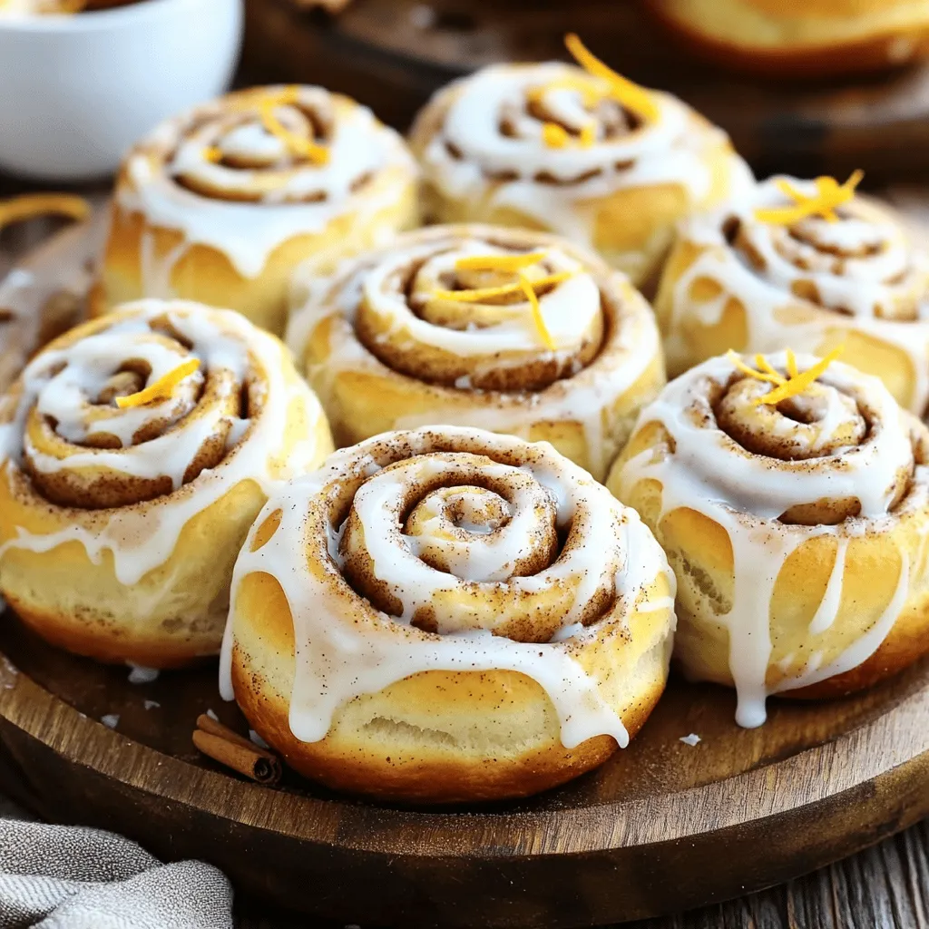 To make cinnamon breakfast rolls, you need a few key items: - 2 cups all-purpose flour - 1/2 cup warm milk - 1/4 cup granulated sugar - 2 tablespoons melted unsalted butter - 1 packet (2 1/4 teaspoons) instant yeast - 1/2 teaspoon salt - 1 large egg - 1 tablespoon ground cinnamon - 1/4 cup brown sugar - 1 teaspoon vanilla extract - 1/2 cup powdered sugar (for icing) - 1-2 tablespoons milk (for icing) These ingredients work together to create soft, fluffy rolls. The yeast helps them rise, and the cinnamon gives them that warm, sweet flavor. If you don’t have some ingredients, don’t worry! Here are some easy swaps: - Use whole wheat flour instead of all-purpose for a nutty taste. - Almond milk can replace regular milk for a dairy-free option. - You can use coconut oil instead of butter for a vegan twist. - If you don’t have brown sugar, use white sugar mixed with a bit of molasses. These substitutes can change the flavor and texture, but they will still be delicious. You can get creative with your rolls! Here are some fun ideas: - Add nuts, like pecans or walnuts, for a crunchy texture. - Try dried fruit, such as raisins or cranberries, for extra sweetness. - Top with cream cheese frosting instead of icing for a rich flavor. - Sprinkle some orange zest on top for a citrusy twist! These toppings and fillings can make your rolls unique and special. Enjoy experimenting! To make the dough, start with warm milk. In a bowl, mix the warm milk, sugar, and melted butter. Stir until the sugar dissolves. Next, sprinkle the instant yeast over this mixture. Let it sit for 5-10 minutes. You want it bubbly and frothy. After that, add one egg, salt, and one cup of flour. Mix it well. Gradually add the rest of the flour. Keep mixing until you get a soft dough. Once the dough forms, it's time to knead. Knead the dough on a floured surface for about 5 minutes. The dough should feel smooth and elastic. Now, place the dough in a greased bowl. Cover it with a damp cloth. Let it rise in a warm spot for about 1 hour. It should double in size. While the dough rises, you can make the filling. In a small bowl, combine brown sugar and ground cinnamon. Mix them well. This filling adds a warm, sweet flavor to the rolls. Once the dough is ready, you will roll it out and spread this mixture on top. After the dough has risen, roll it out into a rectangle. Aim for about 12x8 inches. Brush the surface with melted butter. Now, sprinkle the cinnamon-sugar mixture evenly across the dough. Next, roll the dough tightly from the longer side into a log. Slice this log into 12 equal rolls. Place the rolls in a greased baking dish, spaced a bit apart. Let them rise for an additional 30 minutes. Preheat your oven to 375°F (190°C) during this time. When the rolls have puffed up, bake them for 20-25 minutes. They should turn golden brown. While they bake, prepare the icing. Mix powdered sugar with 1-2 tablespoons of milk. Adjust the milk for the right consistency. Once the rolls are done, drizzle the icing over the warm rolls. Enjoy the sweet aroma that fills your kitchen! To get your cinnamon rolls fluffy, use warm milk. Warm milk helps the yeast grow better. You also need to let the dough rise in a warm spot. This makes it light and airy. Knead the dough until it is smooth. Aim for about five minutes. This helps the gluten form, which gives the rolls their structure. One big mistake is not measuring ingredients well. Always use a kitchen scale for best results. Another mistake is not letting the dough rise long enough. If it's too cold, the yeast won't work right. Lastly, avoid rolling the dough too thin. Thick rolls stay soft and fluffy after baking. For the icing, mix powdered sugar with milk. Start with one tablespoon and add more if needed. You want a smooth, pourable icing. If it’s too thick, add more milk a little at a time. If it’s too thin, add more powdered sugar. This way, you can get just the right consistency for drizzling. {{image_2}} You can change the icing for your cinnamon breakfast rolls. A cream cheese icing adds a tangy twist. To make it, mix 4 oz of cream cheese with 1 cup of powdered sugar and 1-2 tablespoons of milk. For a chocolate touch, melt some chocolate chips and drizzle over the rolls. You can also use a simple lemon glaze. Just mix powdered sugar with fresh lemon juice for a zesty flavor. Adding nutmeg to the filling gives a warm spice note. Use 1/2 teaspoon of ground nutmeg along with the cinnamon. You can also switch to maple syrup instead of granulated sugar for a rich sweetness. If you do, reduce the milk slightly to keep the dough's texture. Experimenting with these flavors can elevate your rolls to the next level. You can make these rolls gluten-free by using a blend of gluten-free flour. Look for a 1:1 baking mix that includes xanthan gum. For dairy-free rolls, use almond milk or oat milk instead of regular milk. Substitute coconut oil for the butter. These adaptations let everyone enjoy this treat, regardless of dietary needs. To keep your cinnamon breakfast rolls fresh, store them in an airtight container. Place a piece of parchment paper between the rolls to prevent sticking. This method keeps them soft for up to three days at room temperature. If you want to keep them longer, refrigeration is an option, but it might dry them out. Wrap them tightly in plastic wrap before placing them in the fridge. Freezing is great for long-term storage. Allow your rolls to cool completely. Then, wrap each roll in plastic wrap and place them in a freezer bag. Squeeze out as much air as you can before sealing. They can stay fresh in the freezer for up to three months. When you're ready to enjoy them, simply thaw them at room temperature. To reheat your rolls, preheat the oven to 350°F (175°C). Place the rolls on a baking sheet and cover them loosely with foil. Bake for about 10-15 minutes until warm. This method helps keep the rolls soft. You can also use a microwave for a quick fix. Heat for 15-20 seconds, but be careful not to overdo it! Enjoy your fluffy cinnamon breakfast rolls as if they were just baked. You can tell if your rolls have risen properly by checking their size. After the first rise, the dough should double in size. You can also gently poke the dough with your finger. If the dough springs back slowly, it is ready. If it does not, let it rise a bit longer. A good rise gives you fluffy rolls. Yes, you can make the dough ahead of time. After the first rise, wrap it tightly in plastic wrap. Store it in the fridge for up to 24 hours. When ready to use, let it sit at room temperature for about 30 minutes. This will help it rise again before shaping. This makes it easier to enjoy fresh rolls without too much fuss! Cinnamon breakfast rolls pair well with many foods. Here are some tasty options: - Fresh fruit, like berries or sliced bananas - A side of yogurt or whipped cream - A hot cup of coffee or tea - Scrambled eggs for a full breakfast Serving these rolls with your favorites makes breakfast special! Cinnamon breakfast rolls are fun and tasty. You learned about key ingredients, easy steps, and helpful tips. Variations let you get creative while storage advice keeps your rolls fresh. Always check the rising dough and don’t be afraid to try new flavors. You have everything to make these rolls perfect. Now, it’s time to bake and enjoy your delicious treats!
