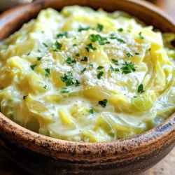 Slow Cooker Creamed Cabbage Cozy and Creamy Dish