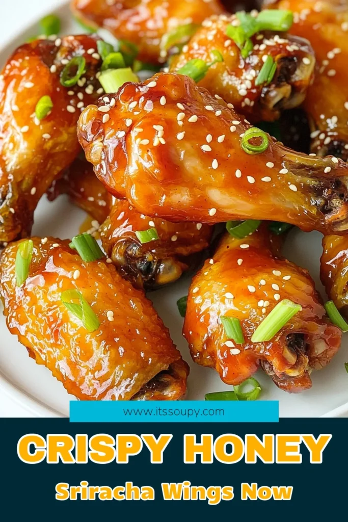 Get ready to spice up your game day with these irresistible Air Fryer Honey Sriracha Wings! Crispy on the outside and coated in a sweet and spicy glaze, these wings are sure to be a hit. With simple ingredients and easy steps, you can whip up a delicious batch in no time. Click to explore the full recipe and impress your friends and family! #AirFryerRecipes #ChickenWings #SpicyFood #GameDaySnacks