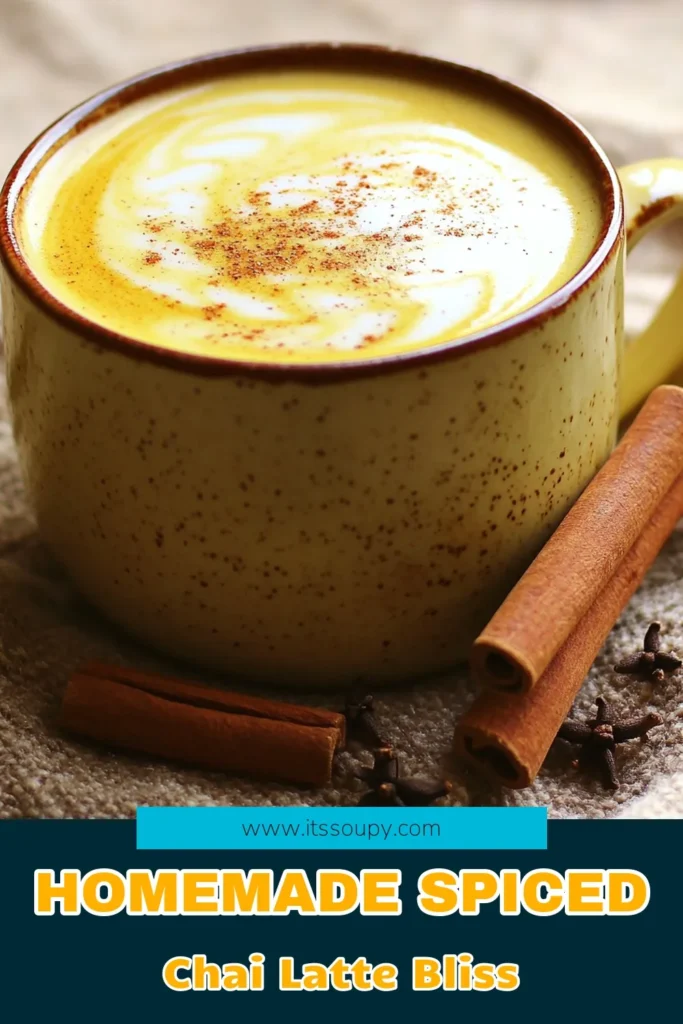 Indulge in the cozy flavors of a homemade Copycat Spiced Chai Latte with this easy recipe! Brew your own spiced tea with black tea, cinnamon, ginger, and a touch of honey or maple syrup for sweetness. Perfect for chilly days, this comforting drink will warm your soul. Click to explore the full recipe and savor the delight of this aromatic latte at home! #ChaiLatte #HomemadeBeverages #CozyDrinks #SpicedTea