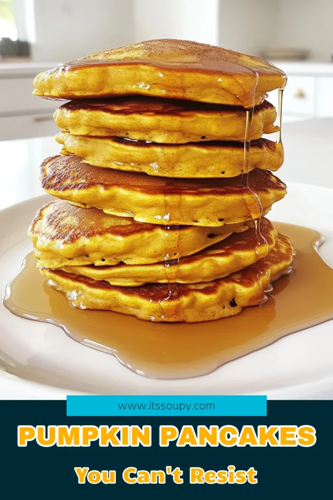 Indulge in cozy mornings with these delicious Cottage Cheese Pumpkin Pancakes! Made with creamy cottage cheese and rich pumpkin puree, these fluffy pancakes are packed with flavor and perfect for brunch. Easy to whip up, you'll have a stack ready in no time! Click through for the full recipe and tips on presentation. Embrace fall with this tasty treat! #PumpkinPancakes #FallRecipes #HealthyBreakfast #CottageCheesePancakes