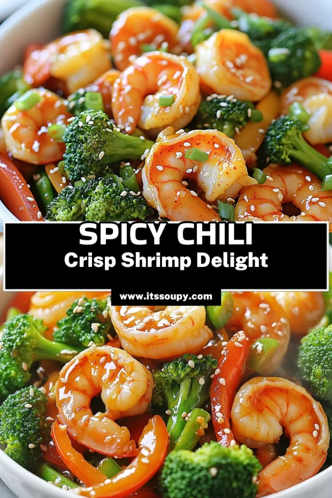 Savor the vibrant flavors of Chili Crisp Shrimp Stir-Fry with Broccoli in just 20 minutes! This quick and delicious recipe features succulent shrimp, fresh veggies, and a spicy-sweet chili crisp sauce that will tantalize your taste buds. Perfect for a weeknight dinner or a special gathering. Click to explore this mouthwatering recipe and elevate your cooking game! #ShrimpStirFry #ChiliCrisp #HealthyRecipes #QuickMeals