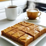 - 1 cup unsalted butter, melted - 1 1/2 cups brown sugar, packed - 2 large eggs - 1 teaspoon vanilla extract - 2 cups all-purpose flour - 1 teaspoon baking powder - 1/2 teaspoon baking soda - 1/2 teaspoon salt - 1 tablespoon ground cinnamon - 1 teaspoon ground ginger - 1/2 teaspoon ground cardamom - 1/4 teaspoon ground cloves - 1/4 teaspoon ground nutmeg Chai spice snickerdoodle blondies need great ingredients. Each one plays a key role. The unsalted butter gives a rich base. Brown sugar adds sweetness and moisture. Eggs bind everything together, making the blondies soft. Vanilla extract brings warmth and depth to the flavor. The dry mix is also important. All-purpose flour gives structure. Baking powder and baking soda help the blondies rise. Salt enhances the sweet flavors. The chai spices bring warmth and a cozy feel. Cinnamon, ginger, cardamom, cloves, and nutmeg blend perfectly, making each bite a delight. - 1/2 cup granulated sugar (for rolling) - Extra cinnamon for dusting For a little extra sweetness, I like to roll the blondies in granulated sugar. This gives a nice crunch on the outside. A sprinkle of extra cinnamon makes them look and taste even better. It adds a lovely touch! - 9x13 inch baking dish - Parchment paper - Mixing bowls - Whisk and spatula Having the right tools makes baking easier. A 9x13 inch baking dish is perfect for these blondies. Parchment paper helps with easy removal. Mixing bowls let you combine everything well. A whisk and spatula help mix and spread the batter smoothly. With these tools, you’ll be ready to create a delicious treat! - Preheat your oven to 350°F (175°C). Line a 9x13 inch baking dish with parchment paper for easy removal. - In a large mixing bowl, whisk together 1 cup of melted unsalted butter and 1 1/2 cups of packed brown sugar. Mix until smooth. - Add 2 large eggs to the bowl, one at a time. Mix well after each egg. Then stir in 1 teaspoon of vanilla extract. - In another bowl, combine 2 cups of all-purpose flour, 1 teaspoon of baking powder, 1/2 teaspoon of baking soda, 1/2 teaspoon of salt, and all your chai spices: 1 tablespoon of ground cinnamon, 1 teaspoon of ground ginger, 1/2 teaspoon of ground cardamom, 1/4 teaspoon of ground cloves, and 1/4 teaspoon of ground nutmeg. - Gradually add the dry mix to the wet mix. Stir until just combined. Be careful not to overmix; this keeps your blondies soft. - Pour the batter into your prepared baking dish. Use a spatula to smooth the top. - In a small bowl, mix 1/2 cup of granulated sugar with extra cinnamon. Sprinkle this mixture evenly over the batter. - Bake in your preheated oven for 20 to 25 minutes. Check doneness by inserting a toothpick into the center. It should come out clean. Enjoy the sweet aroma of your chai spice snickerdoodle blondies as they bake! To make great blondies, avoid overmixing the batter. Overmixing can lead to tough blondies. Mix until just combined. This keeps them soft and chewy. An even bake is key. Make sure your oven is preheated to 350°F (175°C) before baking. Position the baking dish in the center of the oven. This helps heat spread evenly, so all edges cook the same. Presentation matters! Serve your blondies on a rustic wooden platter. Dust them lightly with extra cinnamon for a nice touch. Pair them with a warm cup of chai tea. The spices in the blondies blend well with the tea's flavor. If your blondies come out too dry, you may have overbaked them. Next time, check them a few minutes earlier. The edges should be golden, and a toothpick should come out clean. For underbaked blondies, return them to the oven. Bake for a few more minutes until a toothpick inserted in the center comes out clean. Keep an eye on them to avoid overbaking, though! {{image_2}} You can easily change the flavor of your chai spice snickerdoodle blondies. Consider adding nuts like walnuts or pecans for a nice crunch. Chocolate chips also work well if you want a sweeter twist. To adjust the spices, play around with the amount of cinnamon or ginger. If you love a stronger chai flavor, add more cardamom or cloves. You can even create a unique blend by mixing in your favorite spices. If you need gluten-free blondies, swap all-purpose flour for a gluten-free blend. Many brands offer great options that work well in baking. For a vegan version, replace eggs with flaxseed meal. Mix one tablespoon of flaxseed with three tablespoons of water and let it sit until it thickens. You can also use plant-based butter instead of regular butter. These changes will keep your blondies tasty while meeting dietary needs. You can make these blondies fit any season. For holidays, add festive spices like nutmeg during winter. In fall, consider mixing in pumpkin spice for a cozy flavor. You can also top them with festive sprinkles or colored sugar for a fun look. Use seasonal fruits, like dried cranberries, for a fruity twist. Adapting the blondies to the seasons keeps them exciting and fresh. To keep your Chai Spice Snickerdoodle Blondies fresh, use an airtight container. This helps prevent them from drying out. You can also wrap them in plastic wrap before placing them in the container. Keep them at room temperature for up to three days. For longer storage, consider refrigerating them. Just remember to let them cool completely first. You can freeze your blondies for later enjoyment. First, cut them into squares. Wrap each piece tightly in plastic wrap. Then, place them in a freezer-safe bag or container. Make sure to remove as much air as possible. To thaw, move them to the fridge overnight. For a warm treat, reheat in the oven at 350°F (175°C) for about 10 minutes. Homemade blondies last about five days at room temperature. If stored in the fridge, they can last up to a week. Look for signs of spoilage, like a hard texture or an off smell. If your blondies change color or develop mold, it’s time to toss them. Keeping your blondies fresh ensures you enjoy every delicious bite! Yes, you can use other sugars. Try coconut sugar for a caramel flavor. White granulated sugar works too but will change the taste. Each sugar gives a unique sweetness. Experiment to find your favorite! If you need an egg substitute, use applesauce. A quarter cup per egg works well. You can also use mashed bananas or yogurt. These options keep the blondies moist and tasty. Check for golden edges and a firm center. A toothpick should come out clean when inserted. If it’s wet, bake a few more minutes. Keep an eye on them to avoid overbaking. Yes, you can make these blondies ahead of time. Bake them and let them cool. Store in an airtight container for up to a week. You can also freeze them for later. Just thaw before serving. You learned how to make delicious blondies with simple ingredients and easy steps. Start with essential items like butter, sugar, and spices. Use tips to perfect your blondies, and try fun variations to keep it exciting. Store them correctly, and they'll stay fresh for days. Enjoy your baked treats with drinks like chai tea. With this guide, your blondies will be a hit at any gathering. Happy baking!
