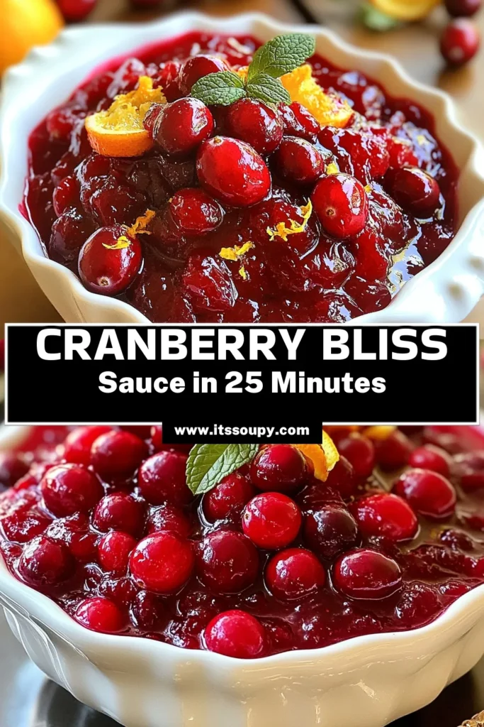Discover a delicious twist on the classic cranberry bliss sauce recipe with this healthy cranberry sauce sweetened with dates! This homemade cranberry sauce combines fresh cranberries, Medjool dates, and a hint of orange zest for extra flavor. Perfect for your holiday table, this cranberry sauce with dates is a must-try. Save and make this vibrant orange zest cranberry sauce for your next gathering! #CranberrySauce #HealthyRecipes #HolidayCooking #HomemadeSauce