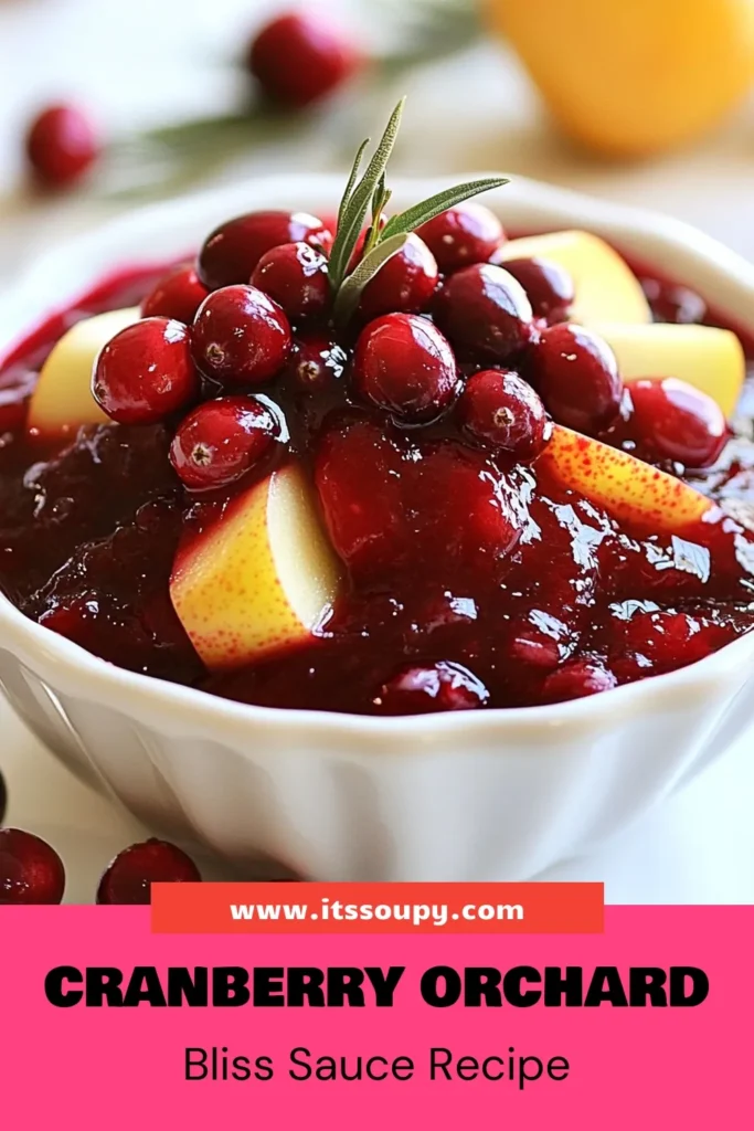 Discover the perfect fall fruit sauce with this delightful cranberry sauce recipe featuring juicy apples and pears. This homemade cranberry sauce elevates your holiday meals with a burst of flavor and the zing of cranberry orange sauce. Quick to prepare—15 minutes of prep and just 30 minutes total! Enjoy this apple pear sauce as a delicious side or a topping. Save this recipe for your next gathering! #CranberrySauceRecipe #HomemadeCranberrySauce #FallFruitSauce #CranberryOrangeSauce