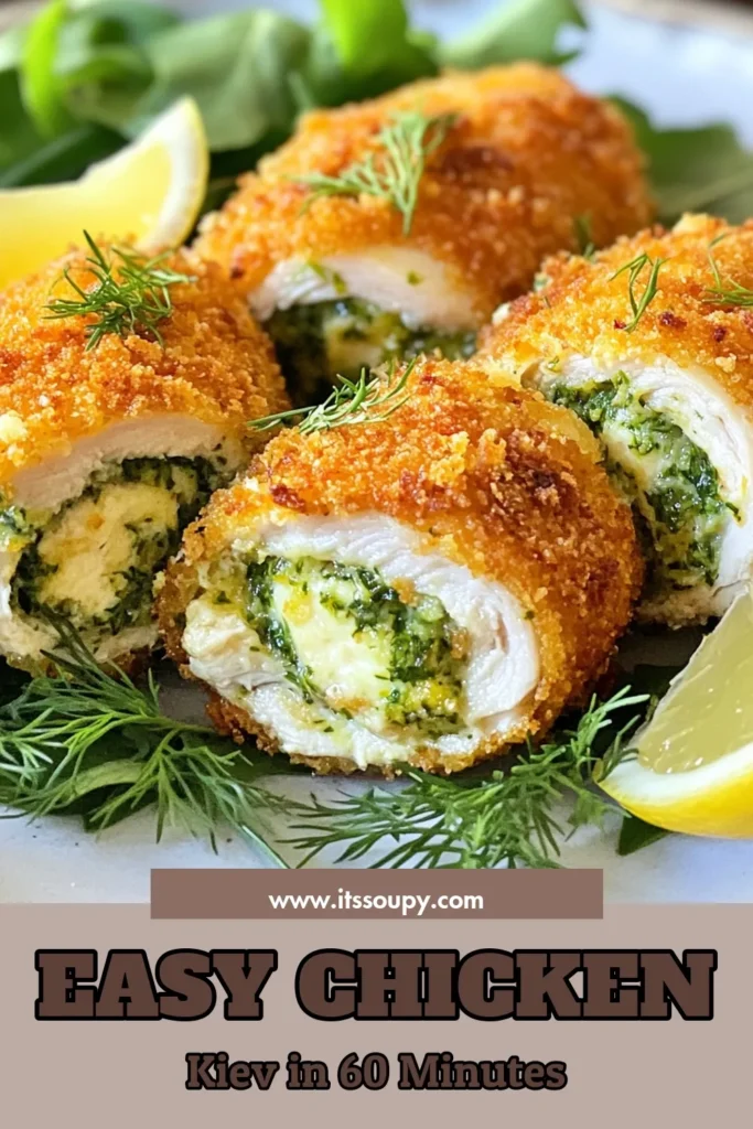 Discover how to make a delicious Chicken Kiev recipe that's simple and satisfying! This easy Chicken Kiev features juicy chicken breasts filled with homemade garlic butter, making each bite irresistible. Perfect for a weeknight dinner or special occasion, this breaded Chicken Kiev is a crowd-pleaser. Try it today and impress your family! Save this recipe for the ultimate comfort food! #ChickenKiev #EasyChickenKiev #HomemadeChickenKiev #ChickenKievWithGarlicButter