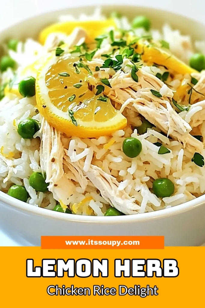 Discover the delightful flavors of Slow Cooker Lemon Herb Chicken Rice, a perfect lemon chicken rice recipe for busy families. This easy slow cooker chicken meal combines tender chicken breasts, aromatic herbs, and rice, making a healthy chicken dinner recipe that's a breeze to prepare. Ideal for a one pot chicken meal, this dish is both nutritious and flavorful. Try it out and elevate your dinner game! Save this recipe for a delicious weeknight dinner! #SlowCookerChicken #EasyDinner #HealthyEating #OnePotMeal