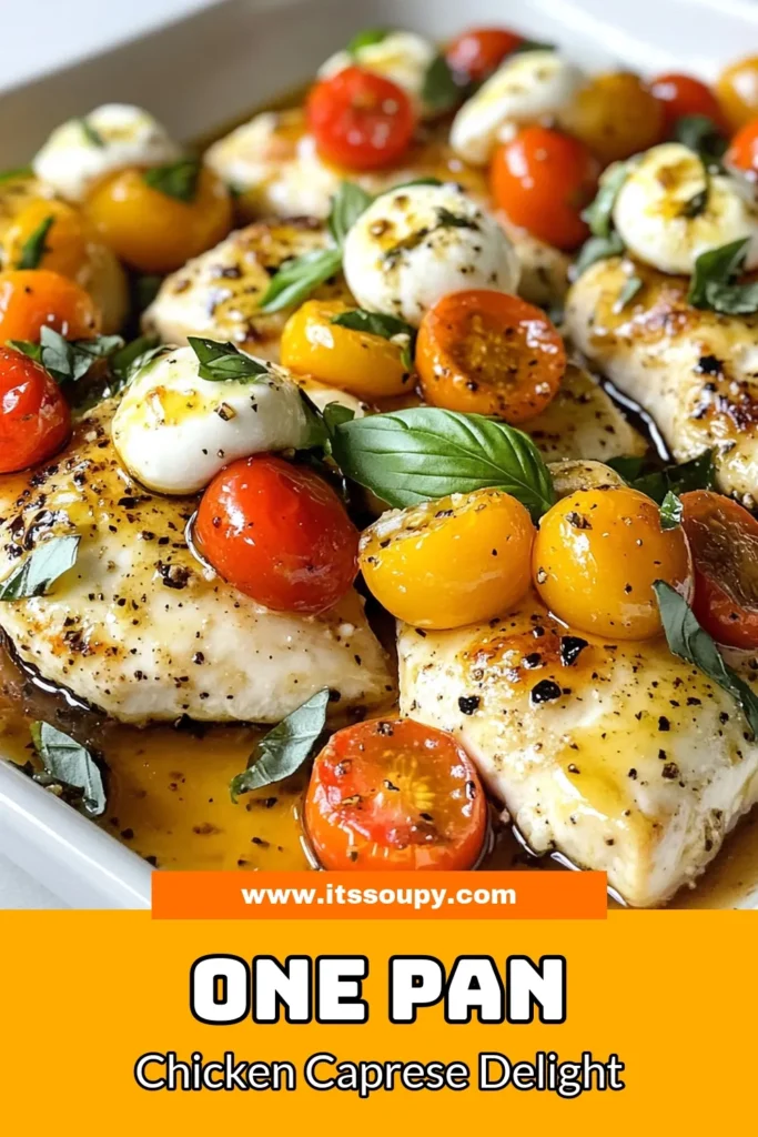 Discover the delicious Chicken Caprese Skillet, a perfect blend of mozzarella and tomato chicken that will elevate your dinner game! This easy chicken recipe is ready in just 30 minutes, making it an ideal skillet chicken dinner for busy nights. Packed with flavors and healthy ingredients, it's perfect for anyone looking for healthy chicken recipes. Save this recipe for a quick, tasty meal and impress your family! #ChickenCaprese #EasyChickenRecipes #SkilletDinner #HealthyChickenRecipes