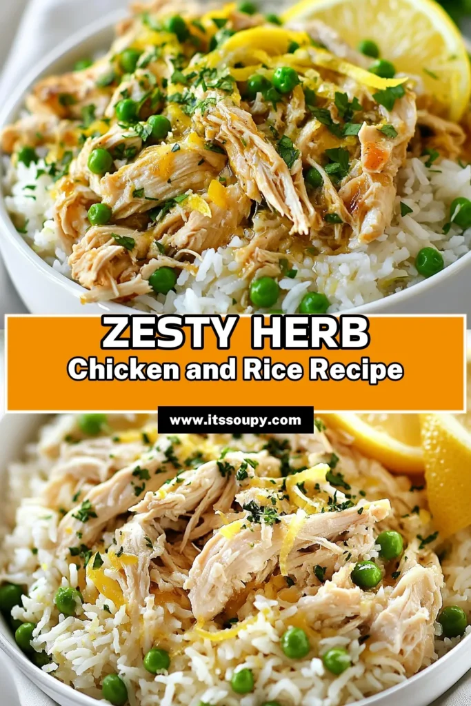 Discover the ultimate comfort food with this slow cooker lemon chicken recipe! Our zesty herb chicken recipe combines tender chicken and fluffy rice for an easy chicken and rice dish you’ll love. Infused with fresh lemon and herbs, this lemon herb slow cooker recipe makes dinner a breeze. Perfect for busy nights! Save this chicken with lemon and rice recipe for a delicious meal any day. #SlowCookerRecipes #EasyChickenDinner #LemonHerbChicken #ChickenAndRice
