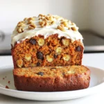 - 2 ripe bananas, mashed - 1 cup finely grated carrots (about 2 medium carrots) - 2 large eggs - 1/2 cup vegetable oil - 1 cup brown sugar - 1 1/2 cups all-purpose flour The base of this recipe lies in the essential ingredients. Ripe bananas bring natural sweetness and moisture. Finely grated carrots add flavor and a slight crunch. Eggs are the binding agent, helping the bread rise. Vegetable oil keeps the bread moist and tender. Brown sugar gives a deep, rich flavor. Lastly, all-purpose flour provides structure. - 1/2 cup chopped walnuts or pecans - 1/2 cup raisins You can add a twist with optional ingredients. Chopped walnuts or pecans give a nutty crunch. Raisins add a touch of sweetness and chewiness. Both options enhance the texture and flavor of the bread. - 1 teaspoon baking soda - 1/2 teaspoon baking powder - 1/2 teaspoon salt - 1 teaspoon ground cinnamon - 1/4 teaspoon ground nutmeg Spices and leavening agents bring warmth and rise. Baking soda and powder help the bread rise. Salt balances the sweetness. Ground cinnamon and nutmeg add depth, making every bite feel cozy and comforting. - Preheat oven to 350°F (175°C). - Grease a 9x5-inch loaf pan. Start by warming up your oven. This step helps the bread rise well. Use butter or oil to grease the pan. This keeps the bread from sticking. - Combine bananas, carrots, eggs, oil, sugar, and vanilla. In a large bowl, mash the ripe bananas. You want them smooth. Add the finely grated carrots next. Then, crack in the eggs. Pour in the vegetable oil and brown sugar. Don't forget the vanilla extract! Whisk everything until it blends well. - Whisk flour, baking soda, baking powder, salt, and spices. In another bowl, mix the all-purpose flour, baking soda, and baking powder. Add salt, ground cinnamon, and ground nutmeg. Use a whisk to combine these dry ingredients. This helps to evenly spread the leavening agents and spices. - Fold dry into wet ingredients, add optional ingredients. - Pour into pan and bake. Slowly add the dry mix to the wet mix. Gently fold them together. Do not overmix, or your bread may become tough. If you want, add chopped walnuts or pecans and raisins. Pour the batter into your greased loaf pan. Spread it out evenly. Bake in your preheated oven for 55-65 minutes. Use a toothpick to check for doneness. If it comes out clean, your bread is ready. Let it cool in the pan for about 10 minutes. After that, transfer it to a wire rack. To make your bread soft and moist, avoid overmixing the batter. Mix until just combined. If you mix too long, the bread can get tough. Use ripe bananas for the best sweetness. The browner the banana, the sweeter the bread. To check if your bread is done, use the toothpick test. Insert a toothpick into the center of the bread. If it comes out clean, your bread is ready. This usually takes about 55-65 minutes at 350°F. For a lovely presentation, slice the bread and place it on a nice platter. You can drizzle simple cream cheese frosting on top for extra flavor. This not only looks great but also adds a sweet touch. Enjoy your Carrot Cake Banana Bread warm or at room temperature! {{image_2}} You can easily swap out flour or sugar in this recipe. For flour, use almond flour or coconut flour. Both add a nutty flavor. For sugar, try maple syrup or honey. They will give a great taste and moisture. Boost the flavor with spices or zest. Add ginger for a warm kick. Lemon or orange zest brightens the bread. You can also mix in cocoa powder for a chocolate twist. Each addition makes this bread unique and tasty. If you need gluten-free options, use a gluten-free flour blend. Make this bread vegan by replacing eggs with flaxseed meal. Mix one tablespoon of flaxseed with three tablespoons of water. Let it sit for five minutes to thicken. These swaps keep the taste great while meeting dietary needs. To keep your Carrot Cake Banana Bread fresh, wrap it well. Use plastic wrap or aluminum foil. You can also place it in an airtight container. This helps keep moisture in and air out. Store it at room temperature for up to three days. If you want it to last longer, refrigeration is a good option. You can freeze this bread for later enjoyment. First, let it cool completely. Then, wrap the bread tightly in plastic wrap. After that, place it in a zip-top freezer bag. Press out as much air as you can before sealing. This method helps keep the bread fresh for up to three months. When you're ready to eat, thaw it overnight in the fridge. Reheating slices is easy and keeps the bread tasty. You can use a microwave or an oven. For the microwave, heat each slice for about 15-20 seconds. If you prefer the oven, set it to 350°F (175°C). Place the slices on a baking sheet for about 5-10 minutes. This method restores warmth and flavor without drying it out. Enjoy your slice warm! Yes, you can use whole wheat flour. It will change the taste and texture. The bread may be denser and have a nuttier flavor. Use the same amount as all-purpose flour. Carrot Cake Banana Bread lasts about 4 to 5 days at room temperature. Keep it in an airtight container. You can also refrigerate it for up to a week. Yes, you can use mini loaf pans. Adjust the baking time to about 25 to 30 minutes. Check for doneness with a toothpick. You can use mashed bananas or applesauce as a substitute. Use 1/4 cup of either for each egg. This keeps the bread moist and adds flavor. Yes, this bread is great for breakfast. It has fruits and veggies, making it a tasty, healthy choice. Enjoy it with coffee or tea for a perfect start to your day. We explored a tasty Carrot Cake Banana Bread recipe. You learned about key ingredients like ripe bananas, carrots, and spices. I shared step-by-step instructions to make it easy. You also discovered helpful tips for the best texture and serving ideas. Lastly, we covered storage, variations, and answers to common questions. Making this bread can bring joy to your baking. Try it and enjoy the flavors you create!