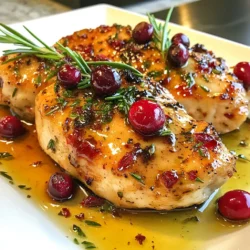 Cranberry Orange Glazed Chicken Flavorful Dinner Idea