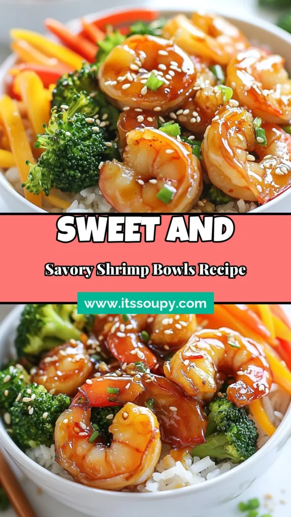 Savor the deliciousness of these honey garlic shrimp bowls, a quick shrimp dinner packed with flavor! This easy honey garlic shrimp recipe combines succulent shrimp with fresh veggies like broccoli and bell peppers in a delightful shrimp and vegetable stir-fry. Perfect for busy weeknights, this shrimp bowl recipe is ready in just 30 minutes. Try it now and elevate your dinner experience! #HoneyGarlicShrimp #QuickDinner #ShrimpRecipes #HealthyEating