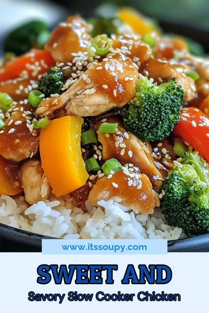 Looking for a delicious and easy dinner? Try this slow cooker honey garlic chicken! This honey garlic chicken recipe features tender chicken thighs slow-cooked to perfection with a sweet and savory sauce. Perfect for busy nights, this dish is a go-to for healthy chicken recipes. Enjoy it over rice or quinoa for a complete meal. Save this recipe for your next meal prep! #SlowCookerMeals #HoneyGarlicChicken #HealthyRecipes #ChickenThighs