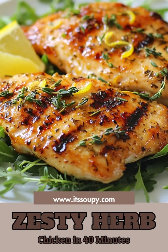 Discover a delicious low-cal lemon herb chicken marinade with this easy lemon herb chicken recipe! Perfect for summer grilling, this zesty chicken marinade combines fresh lemon juice, rosemary, and thyme for a flavorful grilled chicken thatβs healthy and satisfying. Ideal for meal prep or a weeknight dinner. Try it today for a scrumptious, mouthwatering meal! Save this recipe for a burst of flavors! #HealthyChickenRecipes #GrilledLemonChicken #ZestyChickenMarinade #FlavorfulGrilledChicken