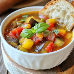 Remy’s Cozy Ratatouille Soup Flavorful Comfort Bowl