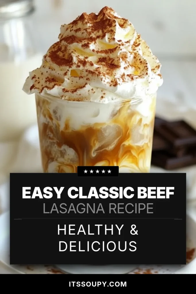 Looking for a delicious and refreshing treat? Try this creamy mocha iced coffee that will elevate your cold coffee drinks game! This easy iced coffee recipe combines brewed coffee, milk, cocoa, and sweetened condensed milk for a delightful homemade mocha coffee experience. Topped with whipped cream, it's perfect for warm days. Ready in just 10 minutes, get the full recipe now! #IcedCoffee #MochaCoffee #CoffeeRecipes #HomemadeDrinks