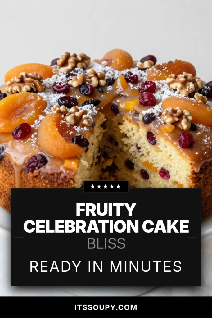 Indulge in this boozy fruit cake, a perfect fruity celebration cake for any festive occasion! This easy celebration cake recipe combines mixed dried fruits and an orange juice cake recipe, offering delightful flavors. With simple steps, you'll create a delicious mixed dried fruits cake that everyone will love. Don't miss out on this festive treat—save this recipe today! #BoozyFruitCake #FruityCelebrationCake #EasyCelebrationCake #FestiveFruitCake