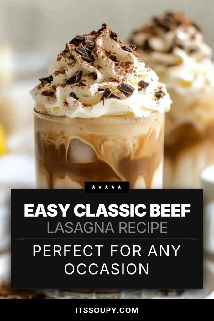 Indulge in this creamy coffee drink with our easy Baileys iced coffee recipe! Perfect for a refreshing coffee dessert, this delightful blend of strong brewed coffee, milk, chocolate syrup, and vanilla creates a chocolate vanilla iced coffee you'll love. Ready in just 5 minutes, it's a must-try for coffee lovers. Refresh your day with this delicious treat! Save this recipe for later and enjoy! #BaileysIcedCoffee #CoffeeLovers #IcedCoffeeRecipe #CoffeeDessert