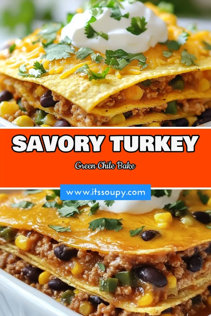 Savor the deliciousness of this Turkey Green Chile Casserole, a standout among ground turkey recipes! Packed with quinoa and black beans, this healthy casserole recipe is perfect for weeknight dinners. Add vibrant green chile dishes to your table with layers of flavor that everyone will love. Try this easy quinoa casserole with turkey today, and don't forget to save the recipe for your next meal! #HealthyRecipes #Casserole #GroundTurkey #DinnerIdeas