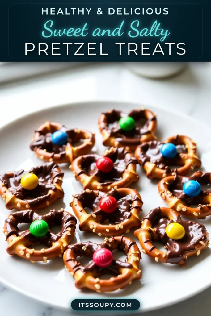 Looking for a fun and easy holiday snack? Try this Pretzel Hugs recipe! These chocolate hugs pretzels combine salty pretzels with sweet chocolate hugs and M&M's, making irresistible M&M pretzel bites perfect for parties or gifts. In just 20 minutes, you can create delicious and cute easy pretzel treats that everyone will love. Pin this recipe for your festive gatherings! #PretzelHugs #HolidaySnacks #EasyPretzelTreats #MMPretzelBites